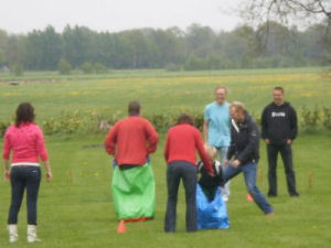 Activiteitenboerderij De Ganzestart Levend Ganzenbord