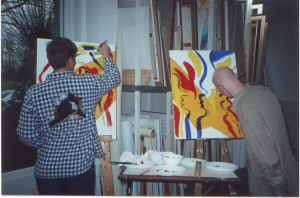 Cilian Vinke Schilder workshop