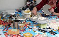 Henny Jochems Kleurrijke kunst Mozaïek workshop
