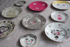 High-tea by me Workshop bordje, bordje aan de wand