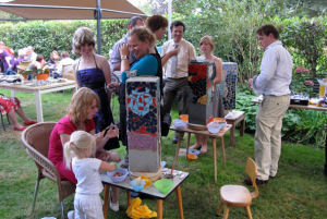 Mozaiek Atelier Vlijmen Mozaïek op locatie