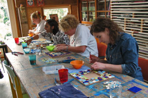 Mozaiek Atelier Vlijmen Moza�ek workshops