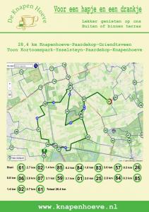 De Knapen Hoeve fiets en wandel arrangement met picknick
