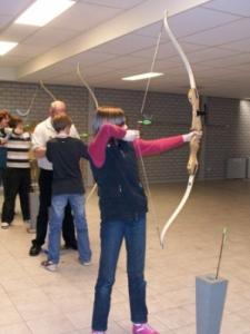 Handboog vereniging De Vriendschap  Boogschieten