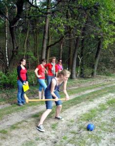 Boerengolf is geschikt voor alle leeftijden! Dus voor jong èn oud. Lekker sportief bezig zijn in de buitenlucht.