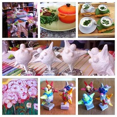 In de Kunstkeuken Culinaire en creatieve workshops