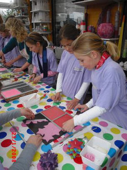 Kaarsen-atelier Rita Huijbregts Kinderfeest Kaarsenmaken