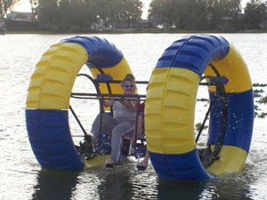 Voor de waterratten onder ons. 2 tegen 2, wie gaat er nat op het water?