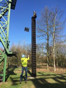 Landgoed de Biestheuvel Krat stapelen