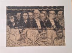 Weerzien van de Eeuwige Stad. Expositie van schetsen uit het schetsboek uit 1958 van Bertus Aafjes en Charles Eyck na het bezoek aan Rome.