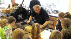 Nederlands Steendrukmuseum  Schoolbezoek