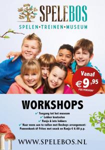 Kom je lekker knutselen bij museum Spelebos?