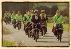 Helemaal terug van weggeweest! Heerlijk ouderwets toeren door het prachtige Brabantse landschap. U rijdt zonder helm.