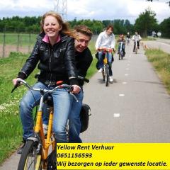 Yellow Rent Groepsuitjes op de tandem